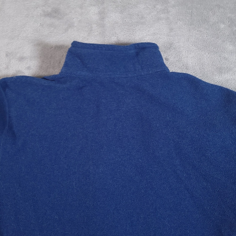 LL Bean Jacket Mens XL Blue Fleece Slightly Fitted Full Zip Gorpcore 502814 - Picture 11 of 11